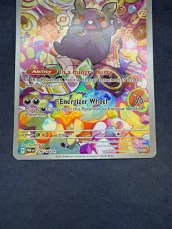 Pokemon TCG Morpeko Paradox Rift 206/182 Holo Illustration Rare Card NM - Image 3