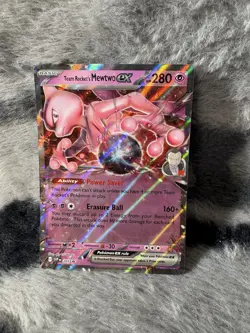 Team Rocket's Mewtwo ex 205 Sv: Scarlet & Violet Promo Cards Holo - Image 1