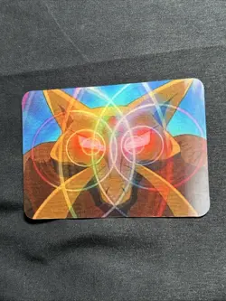 1998 Pokemon Pioneer Viz Video Promo Lenticular Card Alakazam -PIKA-0034D - Image 2