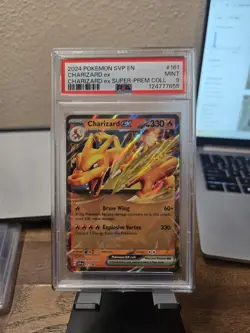 Charizard EX 161 Special Premium Collection Promo Card PSA 9 - Image 1
