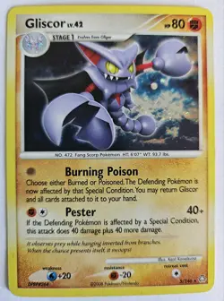 Gliscor 5/146 D&P Legends Awakened Holo Rare Pokemon Trading Card Game 2008 LP - Image 1