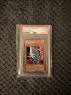 Yu-Gi-Oh! Promo Blade Knight Collector Tins Card PSA 9 Mint - Image 1