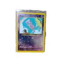 Mew 1/18 Southern Islands Reverse Holo Promo Pokemon TCG Card HP/DMG - Image 3