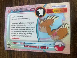 POKEMON TOPPS CARDS LOT #21 SPEAROW #22 FEAROW 2000 TV ANIMATED SERIES VINTAGE - Image 5