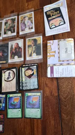 Harry Potter Trading Card Game Lot TCG 2001 150 + Foils + Chocolate Frog Cards - Image 5