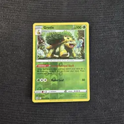Pokemon TCG Brilliant Stars Grotle Reverse Holo Card 7/172 - Image 1