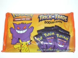 Pokemon Trading Card Game Halloween Trick Or Treat Booster Bundle 40 Mini Packs - Image 1