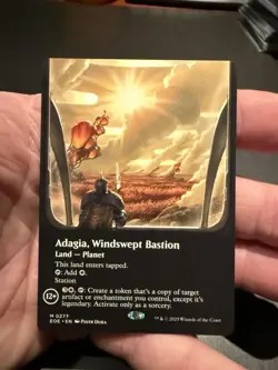 Adagia, Windswept Bastion (Borderless) Edge of Eternities Regular 277 NM - Image 1