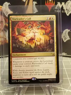 MTG Warleader's Call Murders at Karlov Manor MKM 0242 Regular Rare - Image 1