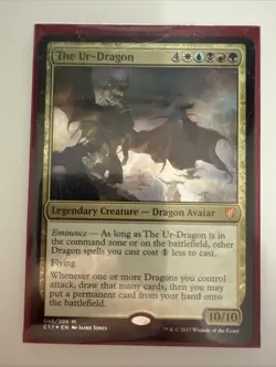 The Ur-Dragon Foil MINT Condition MtG Commander Eminence - Image 1