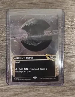 MTG Ancient Tomb (0001) (Borderless) Edge of Eternities: Stellar Sights Regular - Image 1
