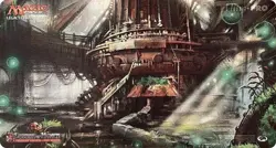 Magic the Gathering Eternal Weekend Playmat Life From the Loam - Image 1