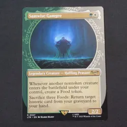 Samwise Gamgee (Showcase) 327 MTG The Lord of the Rings (LTR) Rare NM - Image 1