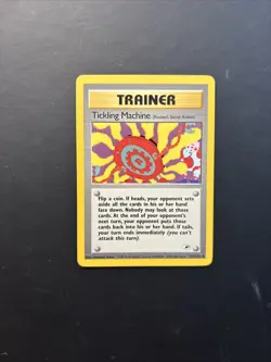 Tickling Machine Gym Heroes #119/132 Pokemon Card 2000 Wotc Vintage NM - Image 1