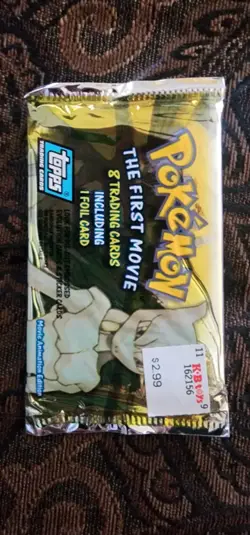Pokemon: The First Movie Trading Card Pack 1999 Edition (Mewtwo) - Image 1