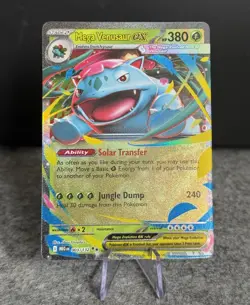 Mega Venusaur ex #003/132 Mega Evolution English Pokemon TCG Card - NM - Image 1