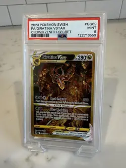 PSA 9 Giratina VSTAR #GG69 FA Secret Rare - 2023 Pokemon Crown Zenith - MINT - Image 3