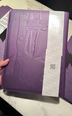 IN HAND 😈 GENGAR Ultra PRO Elite Series: 12-Pocket Zippered PRO-Binder Pokemon - Image 5