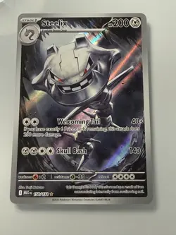 2025 Pokemon Mega Evolution Steelix #150 Near Mint. Minty Copy! - Image 1