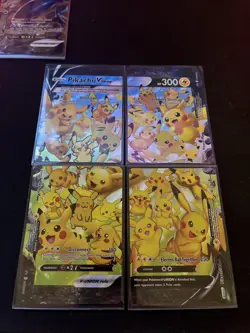 Pokemon TCG Pikachu V-Union,Greninja V-Union,Mewtwo V-Union All Near Mint - Image 3