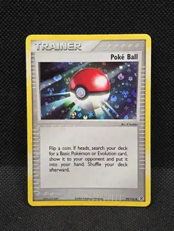 Poke Ball 95/112, Reverse Holo, EX FireRed & LeafGreen, 2004 Pokemon - Image 1
