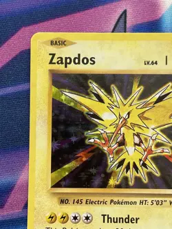 Pokemon TCG Zapdos 42/108 XY Evolutions Holo Rare 2016 English Holo Bleed Nm - Image 2