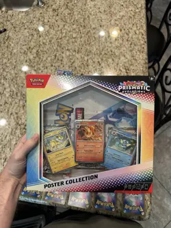 Pokemon Prismatic Evolutions Poster Collection + 2 Japanese Future Flash Packs - Image 2