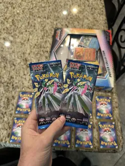 Pokemon Prismatic Evolutions Poster Collection + 2 Japanese Future Flash Packs - Image 3