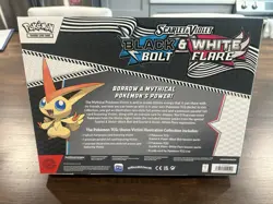 Pokemon Black Bolt & White Flare Victini Illustration Collection Box - New - Image 2