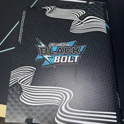 Pokemon Black Bolt Binder Only - No Booster Packs - Scarlet & Violet - New - Image 2