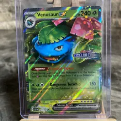 Pokemon TCG Venusaur And Blastoise Ex Stellar Crown Stamped Black Star Promo-NM - Image 3