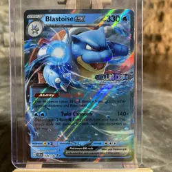 Pokemon TCG Venusaur And Blastoise Ex Stellar Crown Stamped Black Star Promo-NM - Image 5