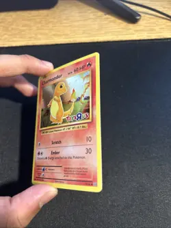 Pokemon Charmander 2016 XY Evolutions 9/108 Toys R Us Promo Cosmos Holo LP - Image 2