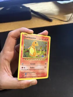 Pokemon Charmander 2016 XY Evolutions 9/108 Toys R Us Promo Cosmos Holo LP - Image 4