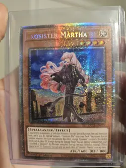 Yu-Gi-Oh! Starlight Rare EXOSISTER MARTHA POTE-EN025 1st Edition LP - Image 1