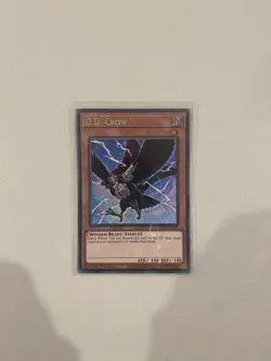 Yugioh D.D. Crow RA02-EN002 Secret Rare 1st Ed NM - Image 1