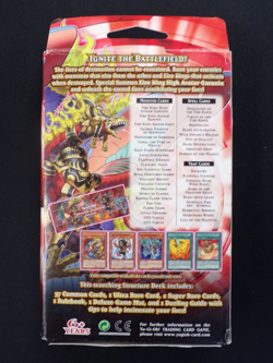 YU-GI-OH! ONSLAUGHT OF THE FIRE KINGS STRUCTURE DECK BRAND NEW SEALED 1ST ED. - Image 2
