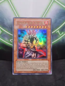 Yugioh Hino-Kagu-Tsuchi DB2-EN182 Ultra Rare NM - Image 1