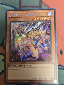 Yu-Gi-Oh Dark Magician Girl MP24-EN053 Misprint Secret Rare NM - Image 1