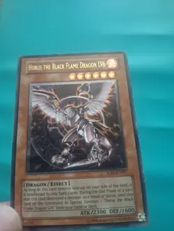 Yugioh - Horus The Black Flame Dragon Ultimate Rare Unlimited Ed. SOD-EN007 HP - Image 1