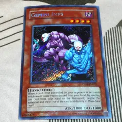 Yu-Gi-Oh TCG - Gemini Imps PP01-EN005 Secret Rare - Image 1