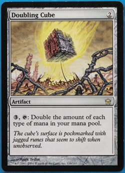 Doubling Cube Fifth Dawn NM Artifact Rare MAGIC MTG CARD (ID# 503967) ABUGames - Image 1