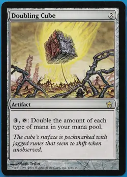 Doubling Cube Fifth Dawn NM Artifact Rare MAGIC MTG CARD (ID# 503966) ABUGames - Image 1