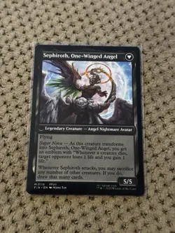 Sephiroth, Fabled SOLDIER Final Fantasy MTG (Regular) - Image 2