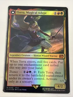 Terra, Magical Adept Final Fantasy Foil 245 FIN mtg - Image 1