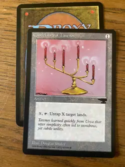 Candelabra of Tawnos MTG sticker cEDH - Image 1