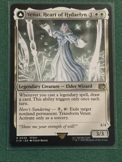 Venat, Heart of Hydaelyn Final Fantasy Non-Foil Regular MTG - Image 1