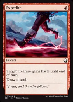 1x Expedite LP, English MTG Battlebond - Image 1