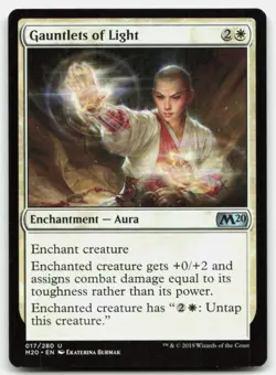 MTG Gauntlets of Light U Core Set 2020 17 LP - Image 1