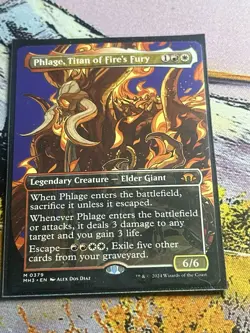 Phlage, Titan of Fire’s Fury Borderless Modern Horizons 3 NN MTG - Image 1